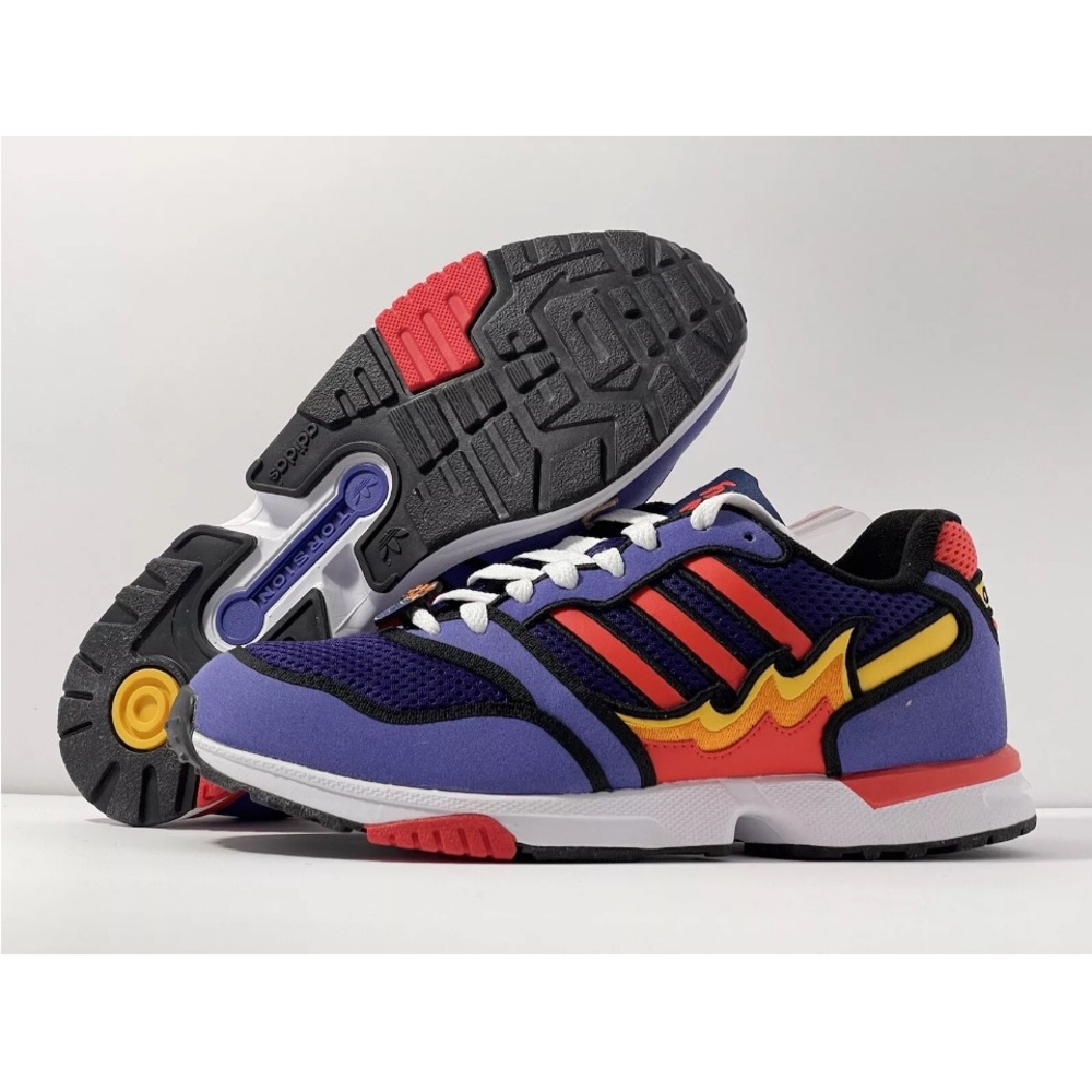 NIB Adidas ZX 1000 The Simpsons “Flaming Moe's” Sneakers H05790 Men Size 6 US